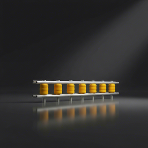 Barrière de sécurité rotative en polyuréthane EVA non réfléchissante à fort impact, galvanisée à chaud, dimensions personnalisables, pour le trafic - Product Image 1