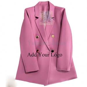 <span class=keywords><strong>Chaqueta</strong></span> de traje Mujer 2024 Otoño Nuevo Desabotonado Casual Negro - Product Image 2