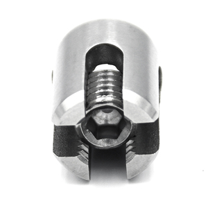 Pince croisée pour câble métallique en acier inoxydable 316 Rampe de câble de type L Pince pour câble métallique à réglage d'angle 304 - Product Image 6