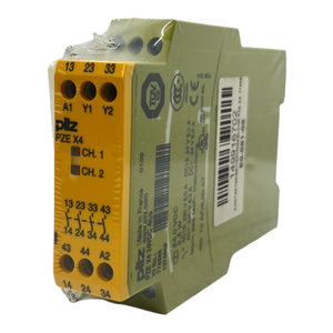 Relé de Seguridad Nuevo PLC PZE X4 24VDC 4N 774585, 4 Contactos de Seguridad, 1 Canal, 24V, Excelente Precio - Product Image 1
