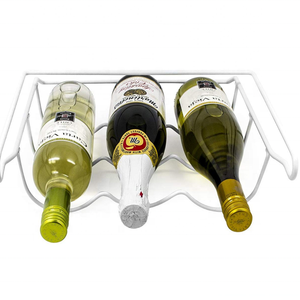 Organizador de congelador y <span class=keywords><strong>nevera</strong></span> que ahorra espacio, estante debajo de botellas para cerveza, vino y almacenamiento en refrigerador - Product Image 2