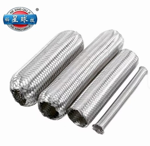 Mangueras de Gas de Alta Presión con Revestimiento de PTFE y Trenzado de Acero Inoxidable para la Industria Química, Alimentaria, de Bebidas, Gasolineras y Farmacéutica, Resistentes a la Corrosión - Product Image 1