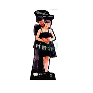 רעיון מיתוג רעיונות נייר פופולרי פופ אפ להציג תצוגה מקרטון סופרמרקט גודל חיים צורה אנושית עבור פרסום - Product Image 2