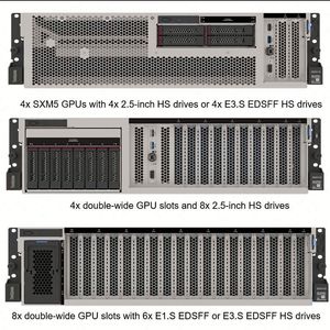 Serveur GPU Genoa Architecture ThinkSystem SR675 V3 8U |   AMD EPYC 9634 |   64 Go DDR5 |   RAID d'entreprise 5350-8i |   Stock - Product Image 4