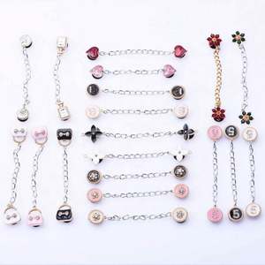 Paillettes Bling Designer Charms pour dame Chaussures Charms Designer New Designer Metal Bling Shoe Charm for Clog Shoes Decoration - Product Image 5