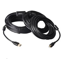 Farsince USB 2.0 a mâle à B mâle câble d'extension actif répéteur câble actif avec amplificateur USB 5m 10m 15m 20m 30m