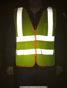 Matériau réfléchissant de 3 m pour une visibilité élevée, ruban réfléchissant MT pour la route, tissu réfléchissant à coudre sur les vêtements - Product Image 2
