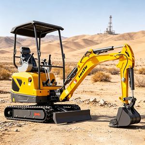 Earth-moving <b>Machinery</b> Small Excavator 1 Ton 1.6 1.8 Crawler Digger Multifunction 3.5ton Mini Bagger 2t <b>for</b> Sale - Product Image 2
