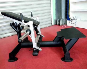 Équipement de musculation commercial, machine à poussée des hanches à charge de poids, équipement de poussée des fessiers, machine à pont <span class=keywords><strong>fessier</strong></span> - Product Image 1