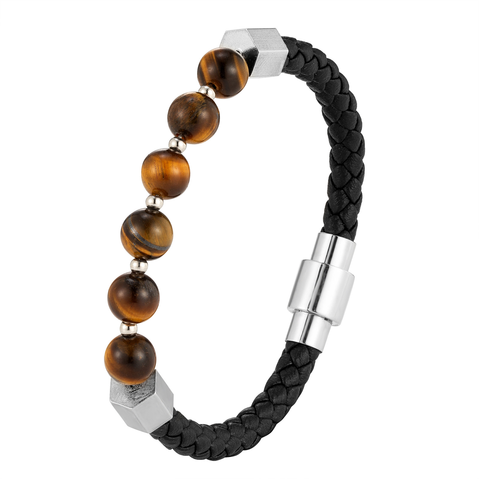 Tiger Eye Bead Bangle