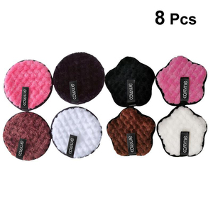 Tampon de nettoyage rond en <span class=keywords><strong>coton</strong></span> biologique, en Fiber de bambou, épais, rose, démaquillant, <span class=keywords><strong>prix</strong></span> d'usine - Product Image 6