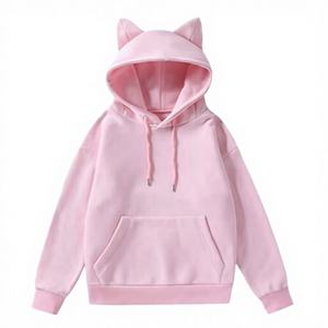 Sudadera con Capucha Extra Grande Unisex Personalizada OEM, Lavada al Ácido, de Forro Polar Ecológico, con Logotipo Bordado para Hombre y Mujer - Product Image 2