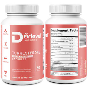 Cápsulas Premium de Turkesterona com Beta Ecdysterone para Suporte Muscular e Melhoria de Performance Serviço de Branding Personalizado - Product Image 3