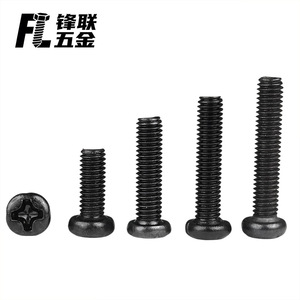 Vis à tête cruciforme noircie Fenglian M2 M4 en acier au carbone de qualité A 8.8 pour l'industrie de la construction - Product Image 2