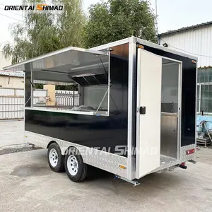 Oriental Shimao Truck Food Mobile Food Trailer Mobile Kitchen Accept Custom Optional Equipment World Quality Mobile Food Trucks