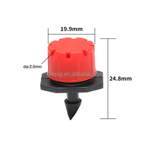 <span class=keywords><strong>Goutteur</strong></span> d'émetteur plat réglable à 8 trous d'irrigation agricole à 360 degrés pour l'agriculture plantation d'arbres <span class=keywords><strong>goutteur</strong></span> d'irrigation rouge - Product Image 5