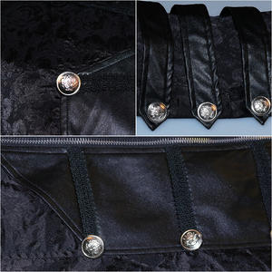 Manteau Trench Coat en cuir pour <span class=keywords><strong>homme</strong></span>, costume gothique, de Pirate, médiéval, Steampunk, costume pour Cosplay, Costumes rétro, Cape - Product Image 6