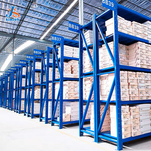 Sistema de Estanterías de Almacenamiento de Acero para Almacenes, Estanterías Industriales Ligeras Sin Pernos para Supermercados y Almacenes - Product Image 4