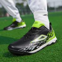 Chaussures de baseball professionnelles légères, tige en microfibre, semelle intermédiaire en EVA, semelle extérieure en caoutchouc, résistantes à l'usure, été/printemps/automne