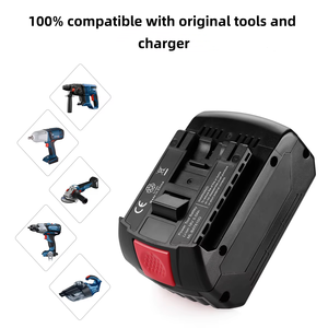 Batería de herramienta eléctrica de taladro OEM para baterías Boschs <span class=keywords><strong>18V</strong></span> <span class=keywords><strong>3Ah</strong></span> 4ah 5ah 6ah BAT607 BAT607G BAT614 BAT614G - Product Image 6