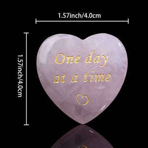 Tự Nhiên Hình Trái Tim Tình Yêu Palm Giải Nén Đá Bán Quý Thạch Anh Đá Quý Cho Vật Lý Trị Liệu Đồ Trang Sức Quà Tặng - Product Image 1