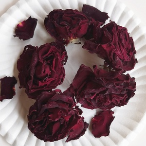 Thé à la Rose <span class=keywords><strong>séchée</strong></span> <span class=keywords><strong>de</strong></span> haute qualité, à l'<span class=keywords><strong>encre</strong></span> <span class=keywords><strong>de</strong></span> fleur <span class=keywords><strong>séchée</strong></span>, Rose rouge, 100% naturel, rouge foncé - Product Image 3