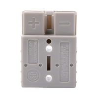 Connecteurs de batterie en alliage 50 ampères avec 2 broches, fiche grise SB50, borne de câble large, connecteur Derson pour applications de circuits imprimés (PCB)