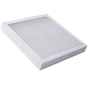 85 ~ 265V T5 T8 Trần lưới Bảng điều khiển ánh sáng 60x60 600x600mm 3 bóng đèn 9W <span class=keywords><strong>18W</strong></span> 40W T8 lưới tản nhiệt troffer Bảng điều khiển ánh sáng với lăng trụ khuếch tán - Product Image 1