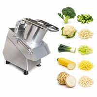 Volledig automatische Mechouia salade-snijmachine, Ojja garnituursnijder, Slata Tounsia dobbelsteenmachine voor restaurants