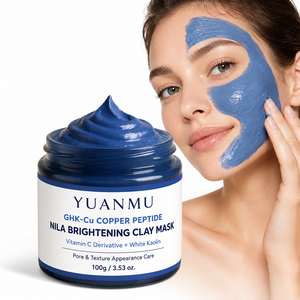 <span class=keywords><strong>Masque</strong></span> Facial Détoxifiant et Séborégulateur <span class=keywords><strong>Nila</strong></span> Vitamine C GHK-Cu Éclaircissant, <span class=keywords><strong>Masque</strong></span> à l'Argile Raffinant les Pores pour le <span class=keywords><strong>Visage</strong></span> - Product Image 1