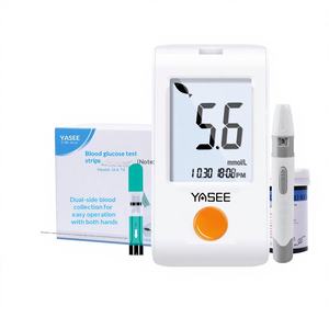 Tiras Reactivas para Glucómetro Yas GLM-73/GLS-73, Extracción <span class=keywords><strong>de</strong></span> Sangre con Bajo Nivel <span class=keywords><strong>de</strong></span> Dolor, Sin Código, Certificación CE, Funciona con Batería <span class=keywords><strong>de</strong></span> Litio Seca - Product Image 1