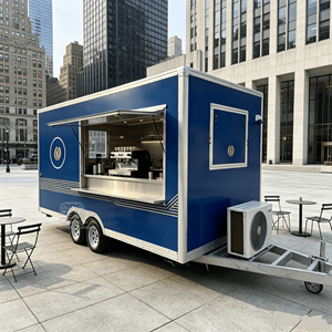 Mobile Restaurant Bakery Food Truck Trailer With Ovens Food Truck Trailer Commercial Kitchen Bubble Tea Food Truck - Product Image 2
