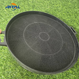 Filtro de carbón para campana extractora, control de olores y <span class=keywords><strong>grasa</strong></span> circular de carbón activado para escape de <span class=keywords><strong>cocina</strong></span> - Product Image 4