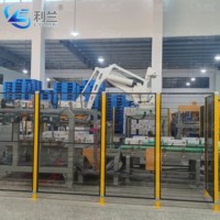 Palettiseur robotisé multifonction automatique pour cartons, barils, sacs, etc. Ligne de palettisation personnalisée Palettiseur d'aliments pour animaux