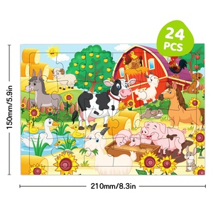 <span class=keywords><strong>Cubos</strong></span> Mágicos Educativos Transfronterizos para Niños de 0 a 24 Meses, Aprendizaje Temprano, Rompecabezas de Papel Creativos con Dibujos Animados - Product Image 6
