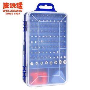 Juego de destornilladores multifuncionales personalizables, Kit de herramientas de mano para reparación de teléfonos móviles, venta al por mayor de fábrica - Product Image 4