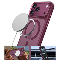 Étui magnétique puissant pour iPhone 18 Pro Max, coque de téléphone portable pour iPhone 18 Pro 17, protection d'objectif photo en métal, logo personnalisé, emballage LM031