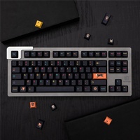 Gmk Mictlan 129 Keys Pbt Keycap Dye-Sub Cherry Profile Keycaps for 61/87/104/108 Mechanical Keyboard