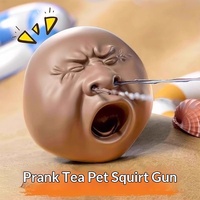 Nouveau Pistolet à Eau en Plastique Anti-Stress et Anti-Anxiété, Jouet de Bureau Amusant pour Enfants et Jeunes, Modèle SW Viral Yawning Tea Pet, Chine