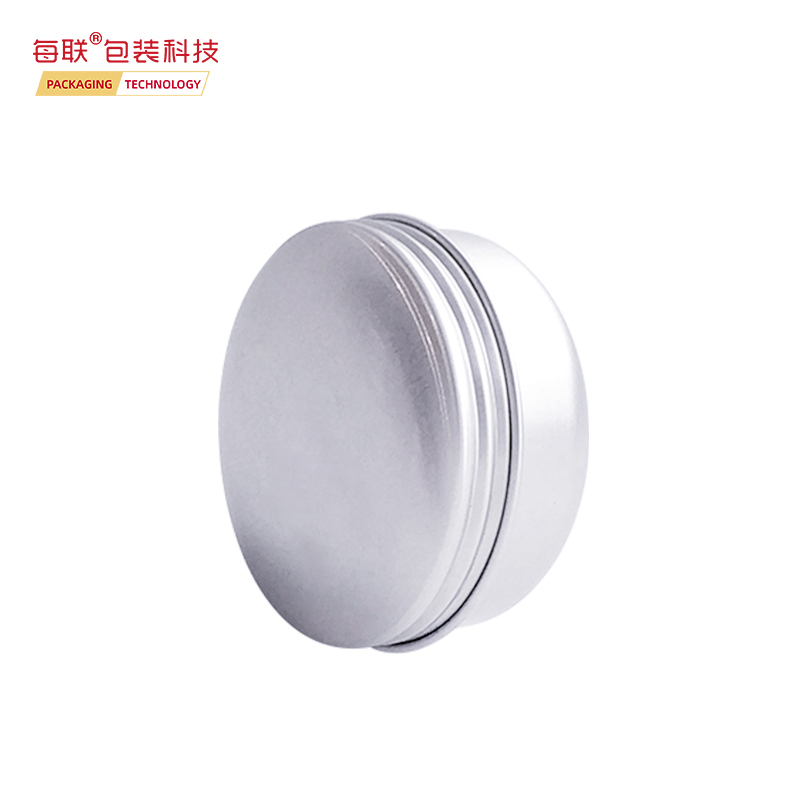 20ml 30ml 50ml 55ml rond en métal peut logo personnalisé impression pot en aluminium pour thé bonbons cire