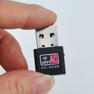 600Mbps USB kablosuz Wifi adaptörü RTL8811 yonga seti 2.4GHz <span class=keywords><strong>5</strong></span>.8GHz Dual Band Wifi kablosuz ağ kartı Dongle LAN alıcısı - Product Image 1