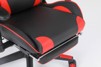 Chaise de bureau de gaming de luxe rouge pour ordinateur pc de jeu