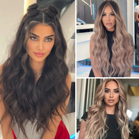 Gros Curling Crochet Cheveux 22 pouces Vague D'eau Coloré Twist Synthétique Naturel Tressage Extensions de Cheveux pour les Femmes