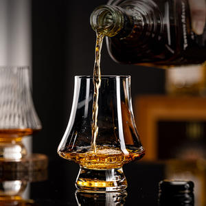 Hochwertige benutzer definierte Bourbon Whisky Kristallglas Snifter Schmaler Rand Verkostung gläser Schweres Whisky Verkostung sglas - Product Image 5