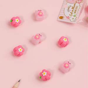 Симпатичный ластик в виде сырного медведя, 3D стереосистема, ластик в виде кролика сакуры, <span class=keywords><strong>3</strong></span> упаковки - Product Image 5