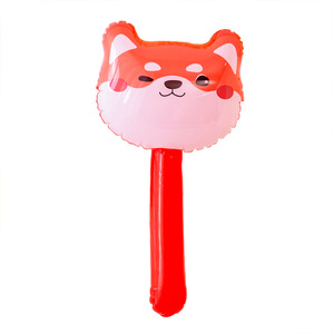 <span class=keywords><strong>Jouet</strong></span> Marteau Gonflable pour Enfants, Bâton de Frappe en Forme de <span class=keywords><strong>Ballon</strong></span> de Dessin Animé avec Sifflet et Clochette, Accessoire de Punition en Plastique Durable - Product Image 5