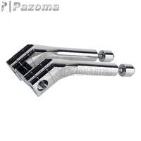 Sepeda motor 8 "+ 1" Rise gaya klub untuk Harley Dyna Softail Chopper Bobber Cafe pembalap Pullback Modular stang Riser 25mm Bar