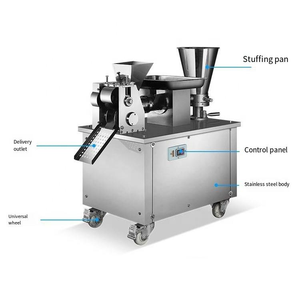 Fully Automatic Food Grade Stainless Steel <b>Dumpling</b> Gyoza <b>Machine</b>/Russia Ravioli/Pierogi/Pelmeni/Empanada Pie Samosa Motor - Product Image 3