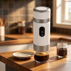 Nueva Cafetera Eléctrica Portátil 3 en 1, Cafetera Espresso de 20 Bares, Autocalentable, Semiautomática, USB-C, para Viajes, Camping, Regalos - Product Image 1