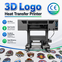 Máquina de Impresión por Transferencia de Calor TPU XINMEI A1 para Parches TPU 3D Personalizados, Etiquetas Termoadhesivas para Ropa, Gorras, Bolsos, Impresora de Logotipos 3D